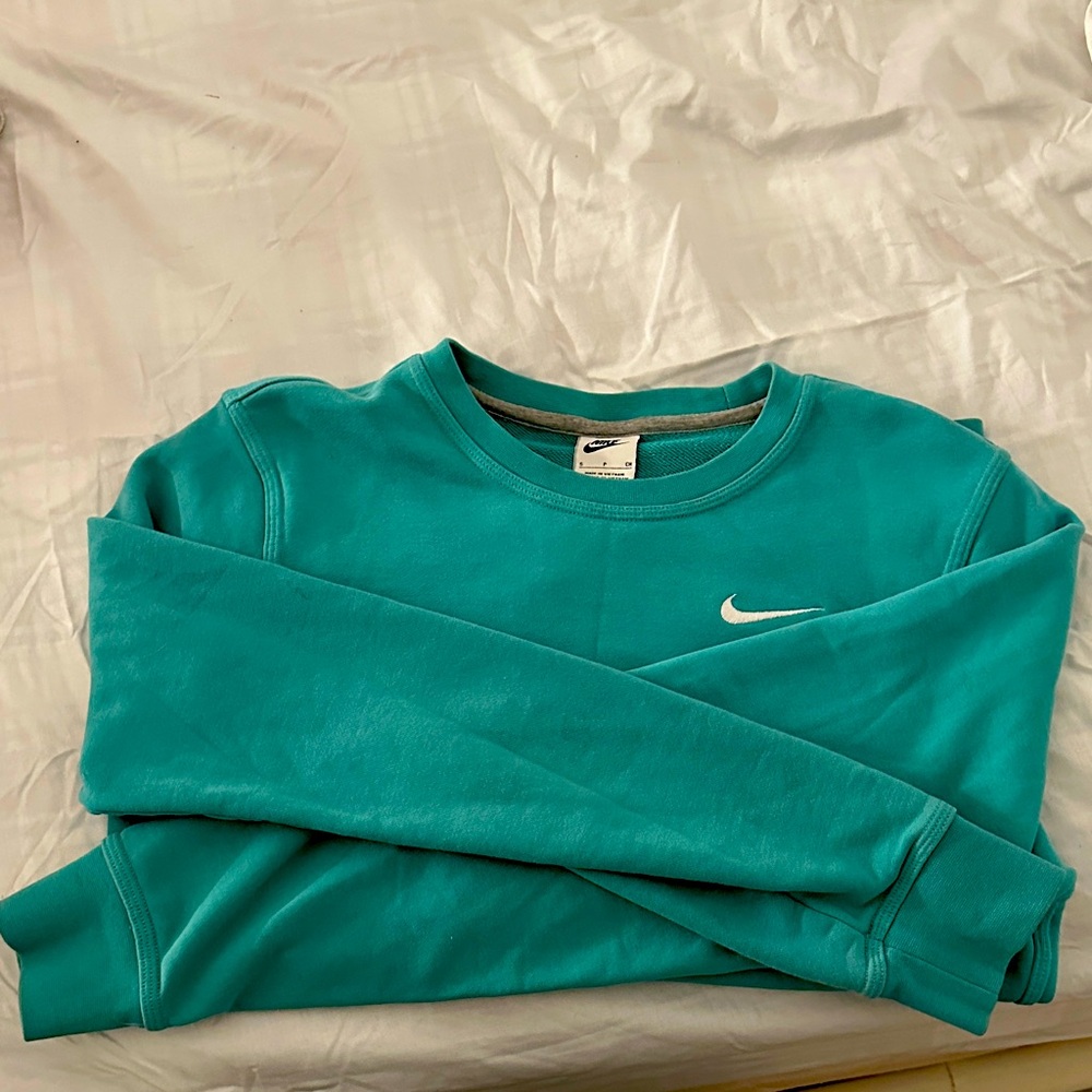 Nike Turquoise Crewneck Sweatshirt